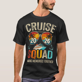クルーズ隊 2026 夏休みマッチングファミリー Tシャツ