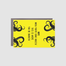 クルーズ4x6磁気ドアサイン