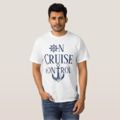 クルーズ・コントロール中の男性のTシャツ Tシャツ (正面フル)