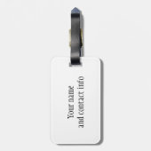 クルーズ コントロール ヴァケーション シップ 荷物 ラゲッジタグ (裏面縦)