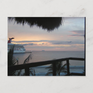 クルーズ&サンセットポストカード ポストカード