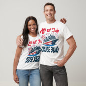 クルーズ スクワッド アメリカ独立記念日 星条旗 Tシャツ (ユニセックス)