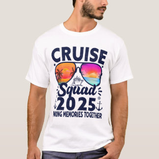 クルーズ スクワッド 2025 夏休み旅行 グループ マッチ Tシャツ