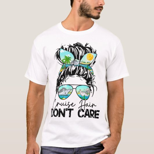クルーズ ヘア ドントケア 女性 クルーズ船 クルーズ Tシャツ (正面)