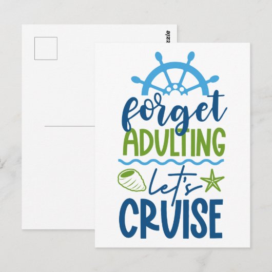 クルーズ ポストカード (正面/裏面)