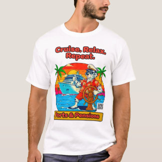 クルーズ リラックス リピート フロントプリントTシャツ Tシャツ