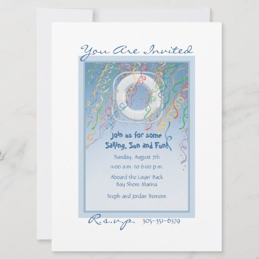 クルーズ(C) 招待状 (正面)