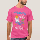クルーズAncでのクルーズ滞在で起こること Tシャツ (正面)