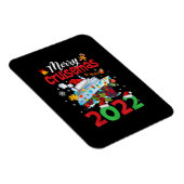 クルーゼマメリースおもしろいサンタクルーズプレイドクリスマス マグネット (右側)