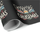 クルーゼマメリースクルーズファミリークリスマスホリデー ラッピングペーパー (ロールコーナー)