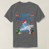 クルーゼマメリースファミリークルーズクリスマス2022 おもしろい Tシャツ (デザイン正面)