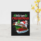 クルーゼマメリースファミリークルーズクリスマス2023おもしろい1 カード (黄色い花)