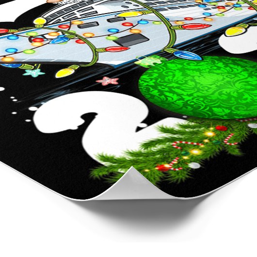 クルーゼマメリースファミリークルーズクリスマス2023おもしろい ポスター (角)