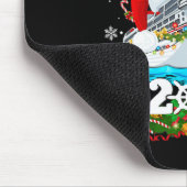 クルーゼマメリースファミリークルーズクリスマス2023おもしろいB マウスパッド (コーナー)