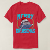 クルーゼマメリースファミリークルーズクリスマス Tシャツ (デザイン正面)