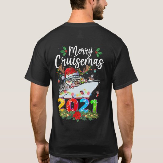 クルーゼマメリース2021クリスマストナディアクルーズ Tシャツ (裏面)