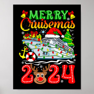 クルーゼマメリース2024クルーズクリスマスルドルフクリスマス ポスター