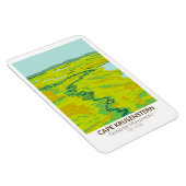 クルーゼンスターン岬トゥンドラ川 マグネット (右側)