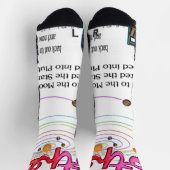 クルーソックスお母さんは？ ソックス (上部)