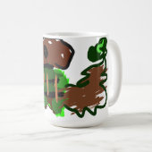 クルーソックス コーヒーマグカップ (正面右)