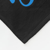 クルータイプ1糖尿病認識度戦士モンスタートラック フリースブランケット (角)