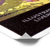 クルーデンベイの村のフィールド,スコットランド,ヴィンテージ旅行 ポスター (角)