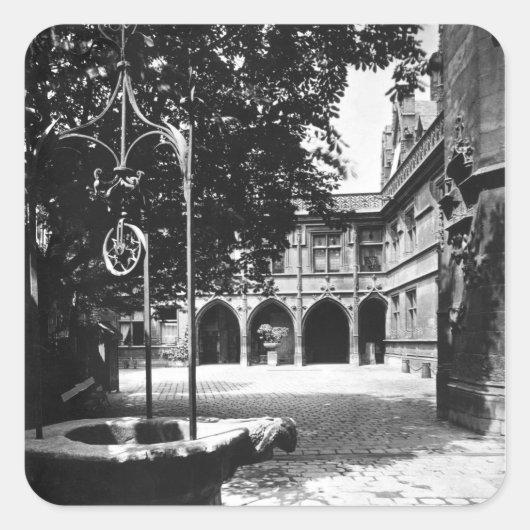 クルーニーホテルは、中庭から見て、パリ スクエアシール (正面)