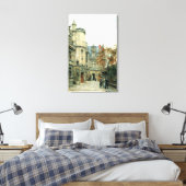 クルーニー美術館の中庭, c.1878-80 キャンバスプリント (インサイチュ (寝室))