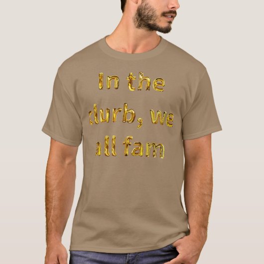 クルーブではみんな家族 Tシャツ (正面)