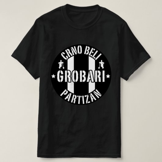 クルーベリーグロバーリーパーチザン Tシャツ (デザイン正面)