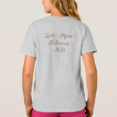 クルーモーハロウィーンファームハウスハイランドカウズ Tシャツ (裏面)