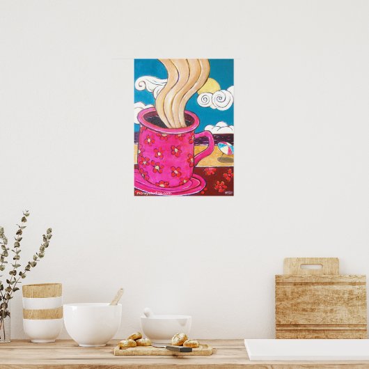 「クルールカフェ」 ポスター (キッチン)