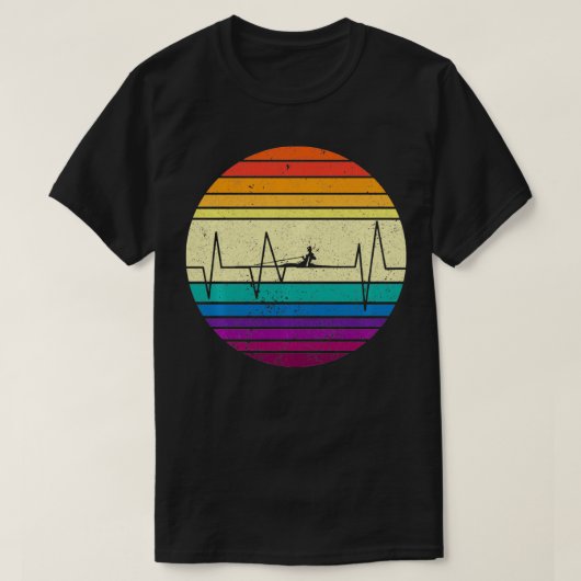 クルーワーズの鼓動Iボート漕ぎプルオーバー Tシャツ (デザイン正面)