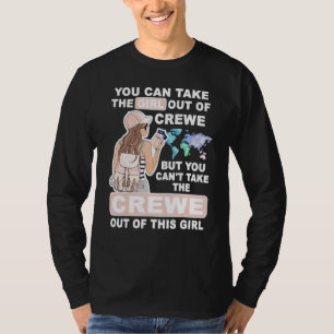 クルー市出身クールガール クルーの誇り Tシャツ