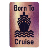 クルー生まれズバラ金ゴールドキャビンドアマーカー マグネット (縦)