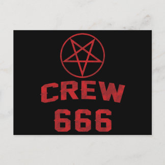 クルー666 ペンタグラム ポストカード
