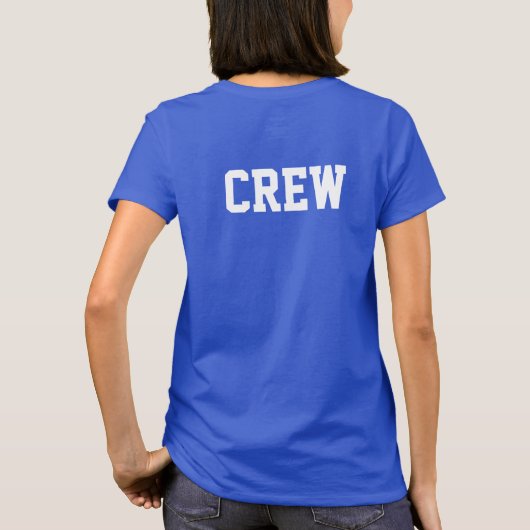 クルーID Tシャツ (裏面)