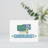 クレおもしろいジットカード ポストカード (スタンド正面)