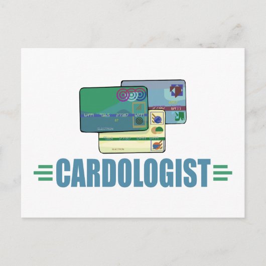 クレおもしろいジットカード ポストカード (正面)