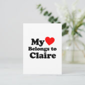 クレアに恋してる ポストカード (スタンド正面)