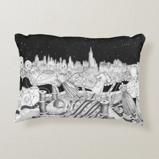 クレアの夢 アクセントクッション (裏面)