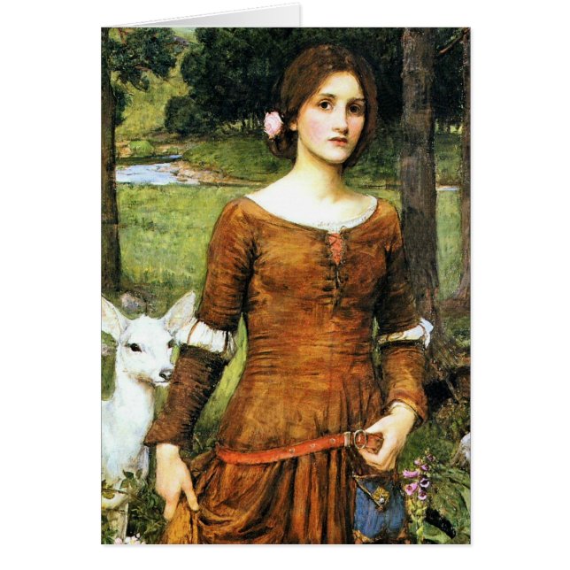 クレアの女神と子鹿 (正面)