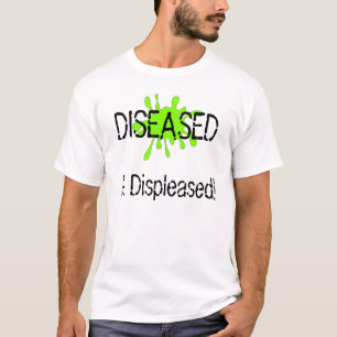 クレアは病気にかかり、不快にされる Tシャツ