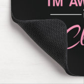 クレアもちろん私の名素晴らし前だ マウスパッド (コーナー)