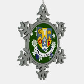 クレアアイルランドクレストアイルランド スノーフレークピューターオーナメント (左)