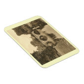 クレアカレッジブリッジ，ケンブリッジイングランドヴィンテージ マグネット (右側)