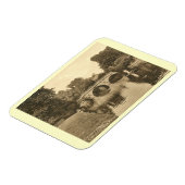 クレアカレッジブリッジ，ケンブリッジイングランドヴィンテージ マグネット (左側)