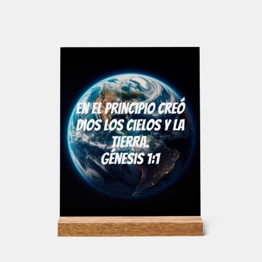 クレアシオンディヴィナ アクリルサイン (正面)