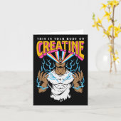 クレアチン体ジム誕生日 カード (黄色い花)