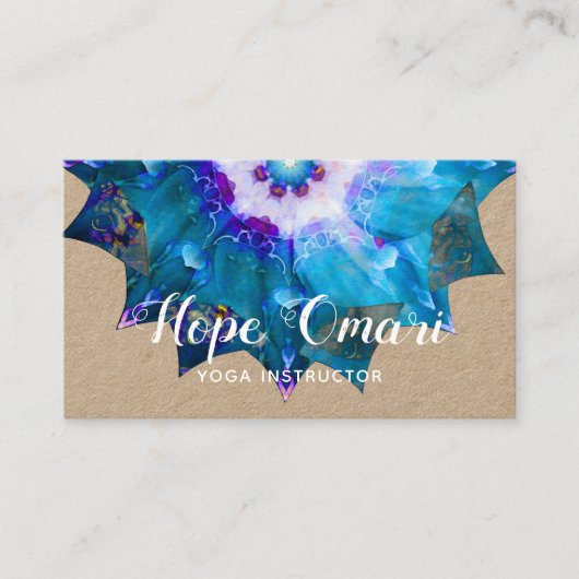 クレアドゥルネ | Peace Mandala 名刺 (正面)